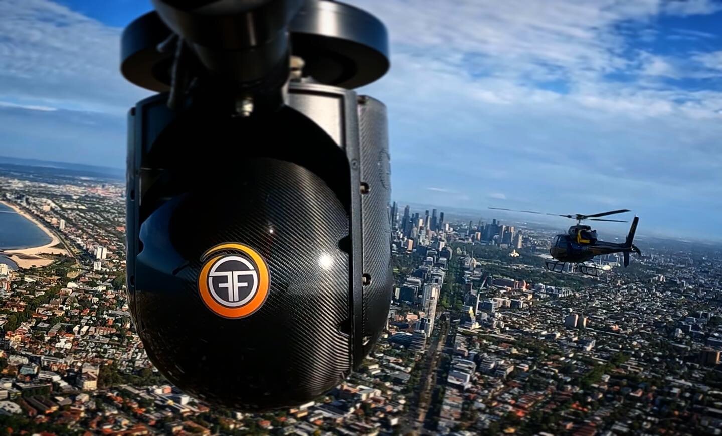 Some air to air magic this week 🚁🎥🚁🏙️with @microflite.aviation and @professional_helicopters, thanks to the many great folks who made it happen 🙌🏼 #airbus #airbushc #settingthestandard #gopro #aerialfilming #heli #helicopter